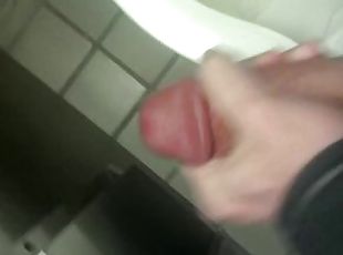 Jerking in the library stall