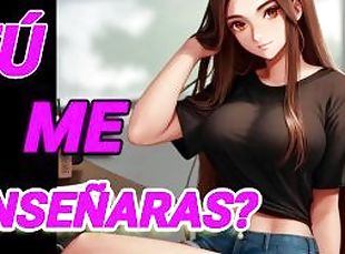 ENSEÑAS A LA CHICA NERD, TIMIDA A COMO TE LA DEBE MAMAR - amsr roleplay  voz argentina