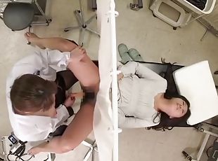 Lesbian Gynecologist Japanese Voyeur Strap- On