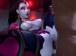 Widowmaker Anal BBC Hentai