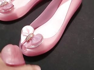Cum on flat shoes barbie mini melissa