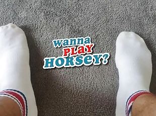 STEP GAY DAD - WANNA PLAY HORSEY? - WE ALL HAVE CORE MEMORIES THAT HELP CREATE OUR FOOT FETISHES