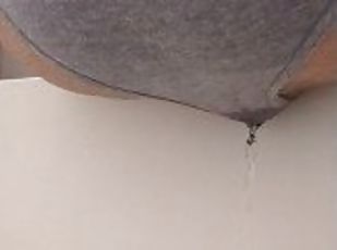 pisser, amateur, culotte, humide