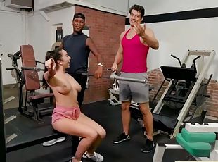 Karlee grey gets fucked in the gym