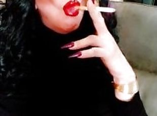 perfect lipstick smoking mouth right?