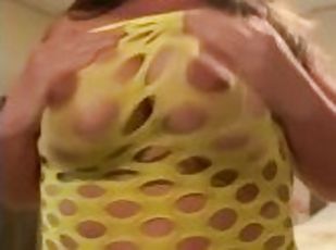 cul, gros-nichons, énorme, mamelons, amateur, babes, milf, maman, résille, mère