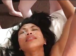 Amateur asian wife aicee gangbang