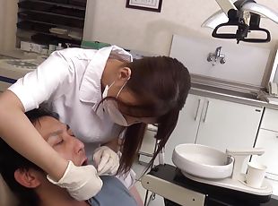 Asian slut fucked by horny patient and soaked in sperm
