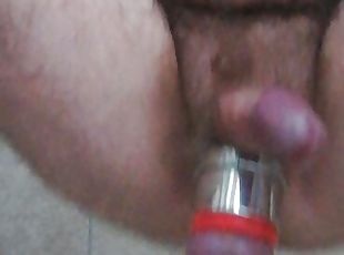 pai, peluda, brinquedo, gay, alemão, preto, europeia, euro, dildo, sozinho