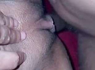 BBC Tom fucks Ebony MILF and she squirts like a fountain