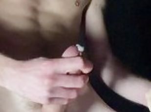 Horny Hot College Guy Cumming Twice - Multiple Massive Cumshot