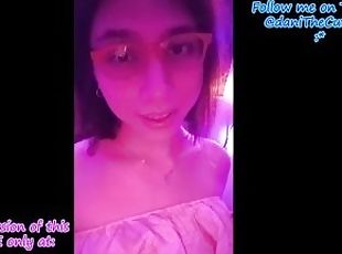 pretty pinay tranny shows off her new room and her sexy body to you