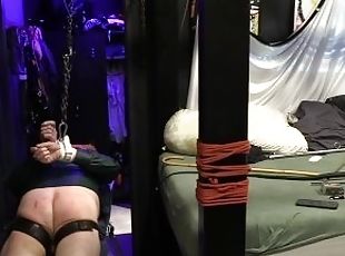 whipping role play ride whipps bamboo sticks and experience a long dragon tail whip