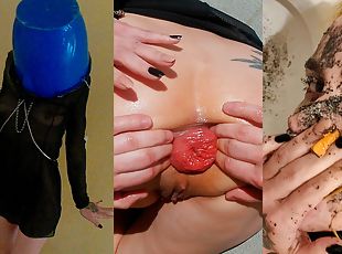 ekstrem, fisting, udendørs, offentlig, anal, hardcore, bdsm, slave, beskidt, perverst