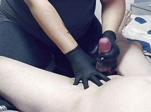 masturbation, orgasme, giclée, amateur, ejaculation-sur-le-corps, jouet, allemand, branlette, fétiche, latex