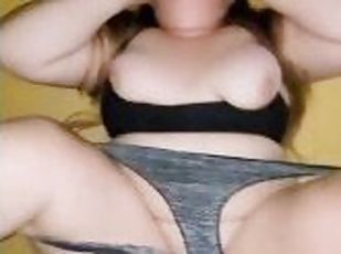 enganar, esposa, amador, mulher-madura, bbw, bochechuda, meias, pov, loira, pequeno