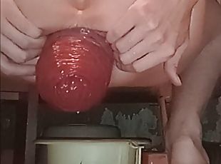 banhos, fisting, grande, russo, amador, anal, adolescente, brinquedo, gay, jovem18