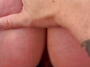 Horny Milf sucks and fucks then gets cumshot on asshole