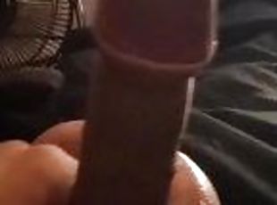 Uncut Thick Fat Latino Jacking off