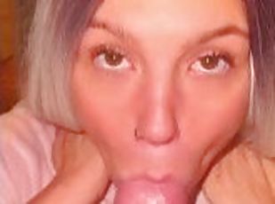 Žena, Amaterski, Babe, Fafanje, Prihajanje, Velik penis, Milf, Pov, Prihaja, Blond