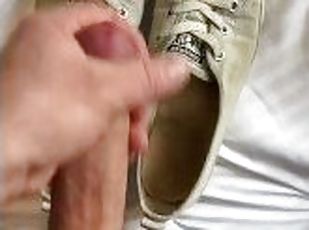 masturbation, amateur, pieds, ejaculation, fétiche, solo