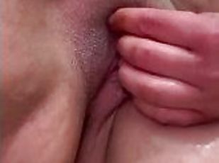 bad, storatuttar, otrogen, klitta, fet, masturbation, fitta-pussy, amatör, creampie, bbw