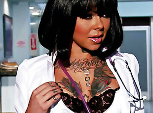 Johnny Sins nails tattooed nurse Julia Bond