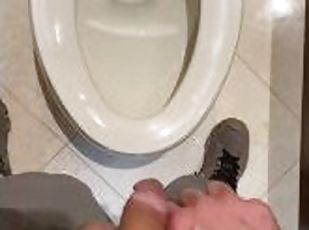 Making a mess in every public and private restroom at rich fancy club CAUGHT moaning desperate