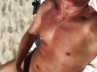 UltimateSlut NUDE BEACH MASTURBATION