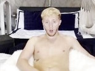 Sexy Blonde Jock Jerks And Teases His Tight Ass