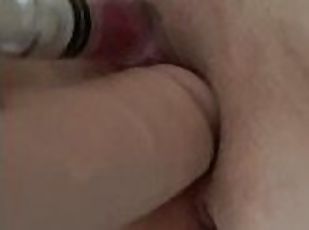 cul, clito, masturbation, orgasme, amateur, milf, jouet, percé, gode, fétiche