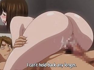 Beautiful Lascivious Woman with Big Tits Likes Creampie in her Hairy Pussy  Anime Hentai 1080p