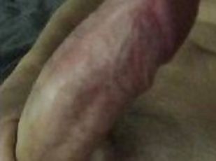 Midnight horny handjob. Delicious cock stroking at midnight. TheSexyJ