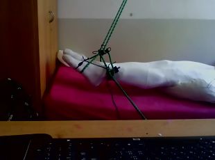 White Stocking In Bondage