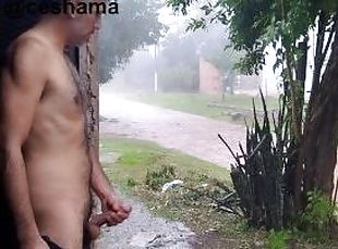 Would You Suck My Dick Standing In The Rain?
