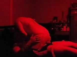 Face sitting and cock riding intimate fuck