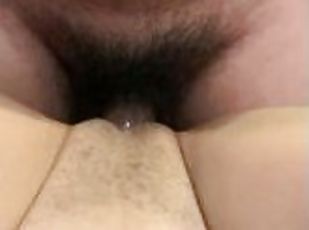 asiatisk, hårig, fitta-pussy, amatör, anal, creampie, thailändsk