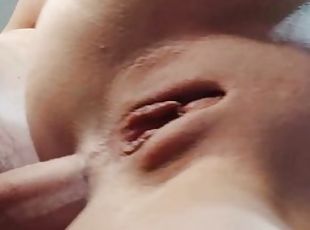 Hot homemade anal sex close up video