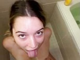 She loves taking golden showers