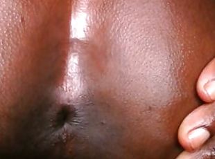 BLACK ASS FINGER FUCK ,POV anal creampie