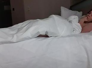 masturbation, amatör, tonåring, college, brittisk, petit, ensam, tjeckisk, hotell, brunett