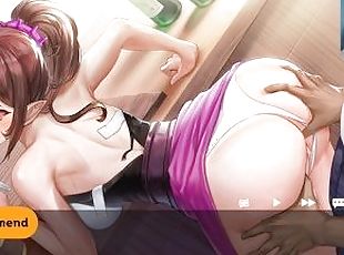 H-Game Bareback Reincarnation - It's Just That Easy to Brave a Different World (Game Play)