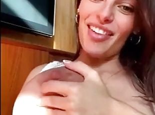 Onlyfans leak MILF with big tits playing with a dildo