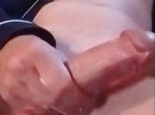 masturbation, amateur, mature, énorme-bite, branlette, solo, bite