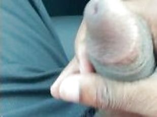 Jerking off in parking lot