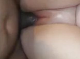 Tight slut gets massive BBC