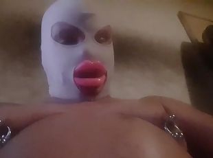 Sissy femboy with rubber gag part two