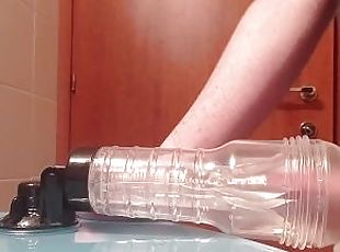 Having fun with fleshlight ice lady