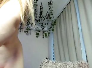 Gros nichons, Masturbation, Orgasme, Public, Amateur, Maison, Blonde, Mignonne, Seins, Fétiche