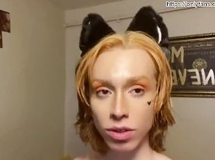 Cat boy hard fucking